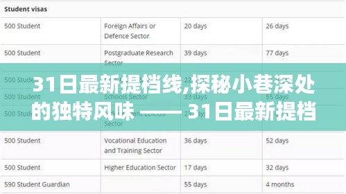 探秘小巷深處的獨(dú)特風(fēng)味，揭秘31日最新提檔線背后的美味故事