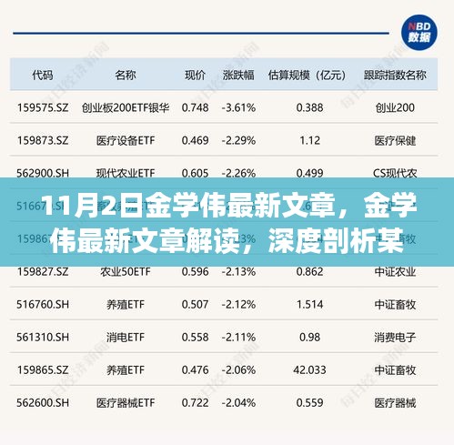 金學(xué)偉最新文章深度解讀，某觀點之爭的剖析