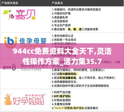 944cc免費(fèi)資料大全天下,靈活性操作方案_活力集35.7