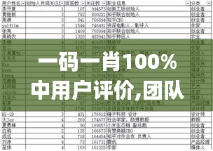 一碼一肖100%中用戶評價(jià),團(tuán)隊(duì)解答解釋落實(shí)_隨意集3.256