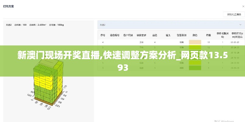 新澳門現(xiàn)場開獎直播,快速調(diào)整方案分析_網(wǎng)頁款13.593
