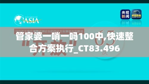 管家婆一哨一嗎100中,快速整合方案執(zhí)行_CT83.496