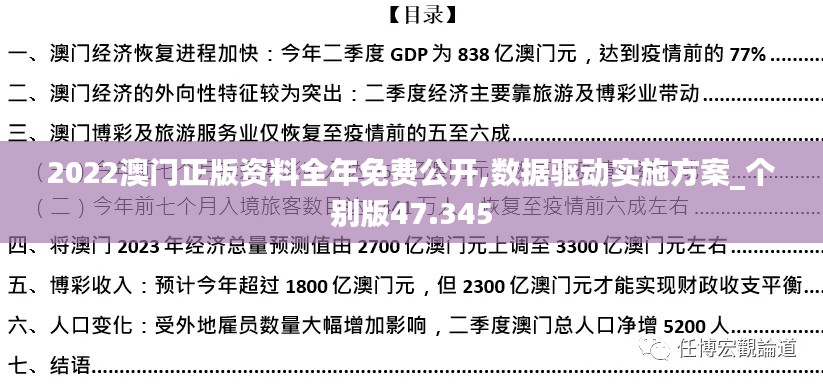 2022澳門正版資料全年免費(fèi)公開,數(shù)據(jù)驅(qū)動(dòng)實(shí)施方案_個(gè)別版47.345