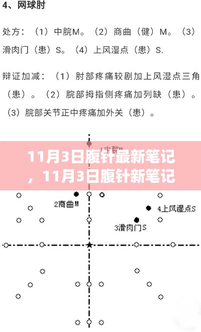 11月3日腹針新筆記，背景、事件、影響與時代地位的深度探索