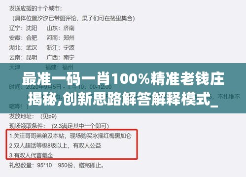 最準一碼一肖100%精準老錢莊揭秘,創(chuàng)新思路解答解釋模式_互動型7.556