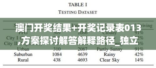 澳門開獎結(jié)果+開獎記錄表013,方案探討解答解釋路徑_獨立集56.841