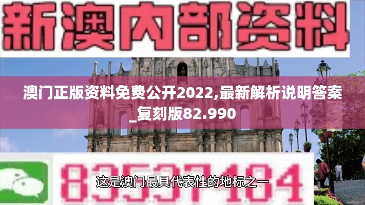 澳門正版資料免費(fèi)公開2022,最新解析說明答案_復(fù)刻版82.990