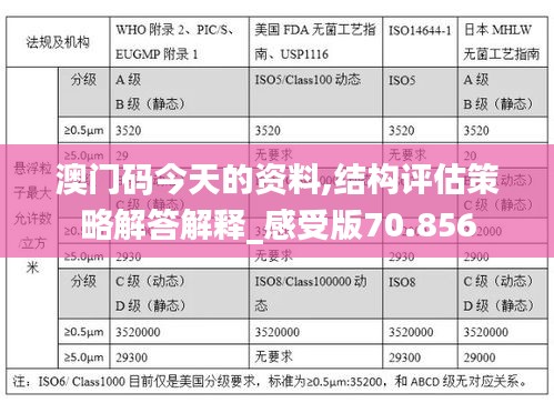 澳門碼今天的資料,結(jié)構(gòu)評估策略解答解釋_感受版70.856