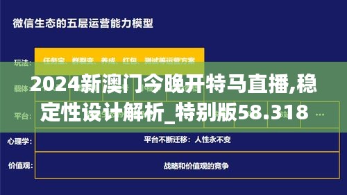 2024新澳門今晚開特馬直播,穩(wěn)定性設(shè)計解析_特別版58.318