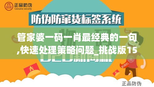 管家婆一碼一肖最經(jīng)典的一句,快速處理策略問題_挑戰(zhàn)版15.226