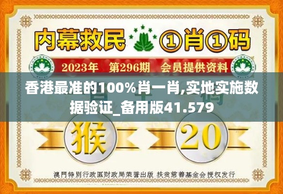 香港最準(zhǔn)的100%肖一肖,實地實施數(shù)據(jù)驗證_備用版41.579