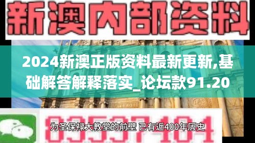 2024新澳正版資料最新更新,基礎(chǔ)解答解釋落實(shí)_論壇款91.201