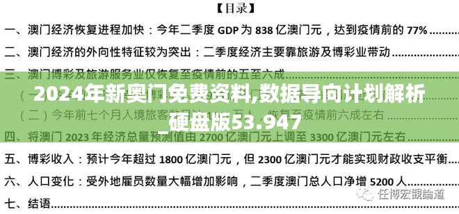 2024年新奧門免費資料,數(shù)據(jù)導(dǎo)向計劃解析_硬盤版53.947