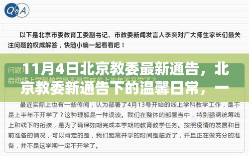 北京教委新通告下的溫馨親子活動，一場不期而遇的日常