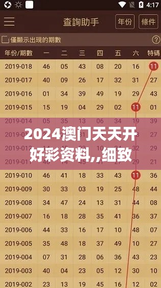 2024澳門天天開好彩資料,,細致評估解答解釋計劃_3D42.956