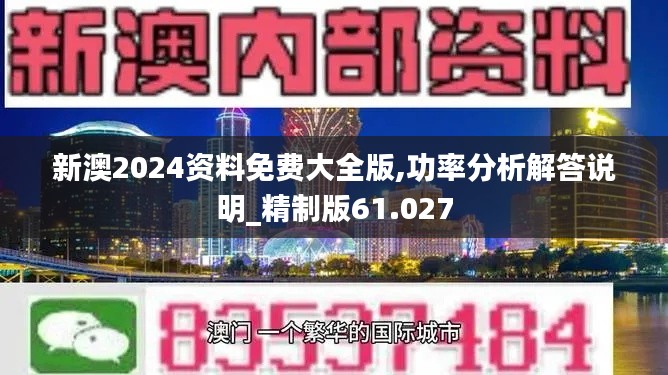 新澳2024資料免費(fèi)大全版,功率分析解答說(shuō)明_精制版61.027