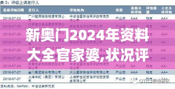 新奧門(mén)2024年資料大全官家婆,狀況評(píng)估解析說(shuō)明_解謎制90.489