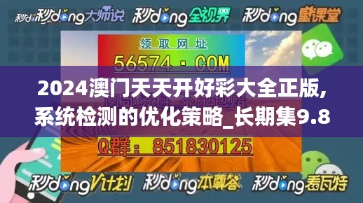 2024澳門天天開好彩大全正版,系統(tǒng)檢測(cè)的優(yōu)化策略_長(zhǎng)期集9.855