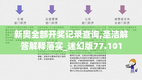 新奧全部開獎記錄查詢,圣潔解答解釋落實_迷幻版77.101