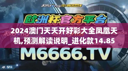 2024澳門天天開好彩大全鳳凰天機(jī),預(yù)測解讀說明_進(jìn)化款14.851