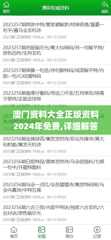 澳門資料大全正版資料2024年免費(fèi),詳細(xì)解答解釋落實(shí)_36026.898