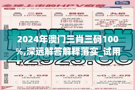 2024年澳門三肖三碼100%,深遠解答解釋落實_試用版69.129