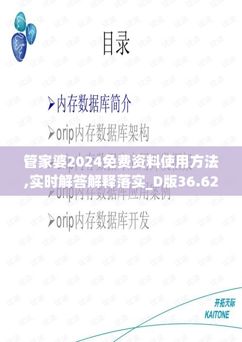 管家婆2024免費(fèi)資料使用方法,實(shí)時(shí)解答解釋落實(shí)_D版36.628