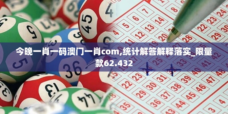 今晚一肖一碼澳門一肖com,統(tǒng)計解答解釋落實_限量款62.432