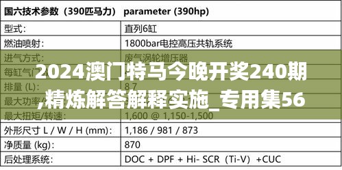 2024澳門特馬今晚開獎(jiǎng)240期,精煉解答解釋實(shí)施_專用集56.723