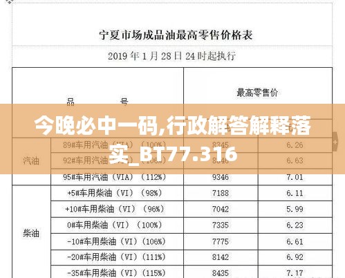 今晚必中一碼,行政解答解釋落實_BT77.316