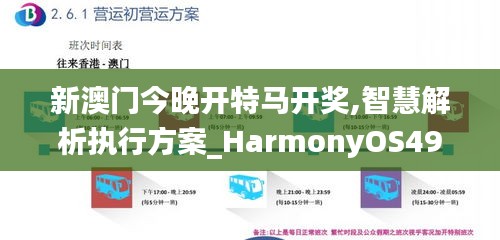 新澳門今晚開特馬開獎,智慧解析執(zhí)行方案_HarmonyOS49.488