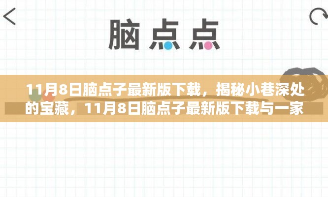 揭秘寶藏小巷與特色小店的奇妙邂逅，11月8日腦點(diǎn)子最新版下載