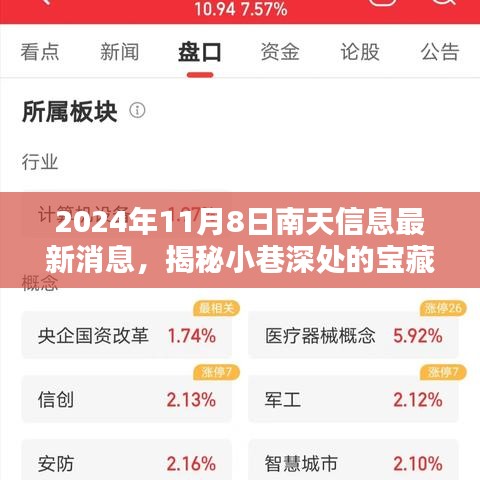 揭秘南天信息最新消息中的特色小店，小巷深處的寶藏于2024年11月8日揭曉