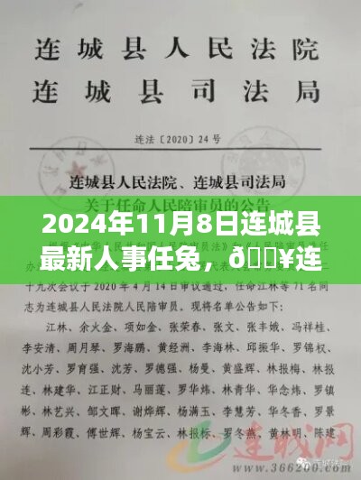 連城縣人事任免動態(tài)更新，最新人事任免決定揭曉（2024年11月8日）