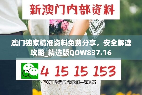 澳門獨(dú)家精準(zhǔn)資料免費(fèi)分享，安全解讀攻略_精選版QOW837.16