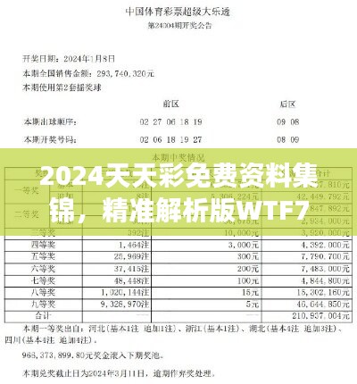 2024天天彩免費資料集錦，精準解析版WTF724.96親和發(fā)布