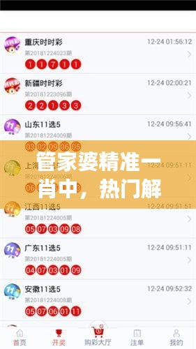 管家婆精準一肖中，熱門解答解讀——SAY42.5個人版新篇