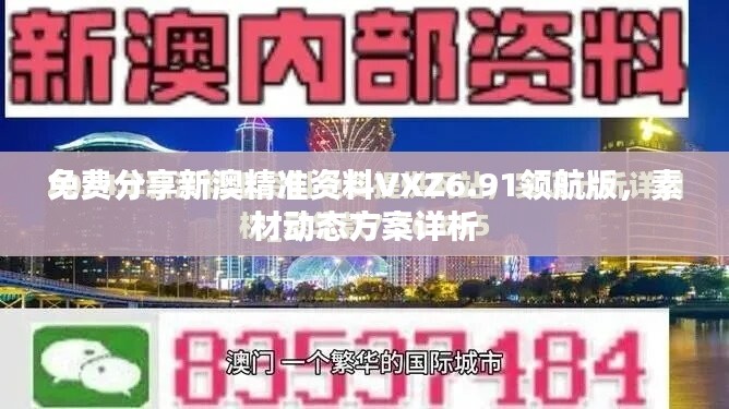 免費(fèi)分享新澳精準(zhǔn)資料VXZ6.91領(lǐng)航版，素材動態(tài)方案詳析