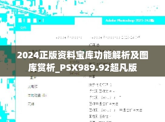 2024正版資料寶庫功能解析及圖庫賞析_PSX989.92超凡版