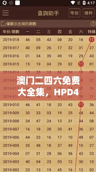 澳門二四六免費(fèi)大全集，HPD404.87決策資料深度揭秘