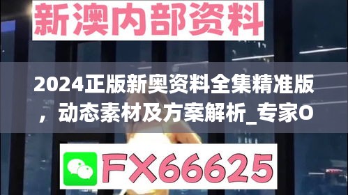 2024正版新奧資料全集精準(zhǔn)版，動態(tài)素材及方案解析_專家OLY32.34版