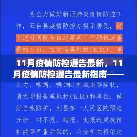 11月疫情防控通告最新指南，初學(xué)者與進(jìn)階用戶必讀手冊