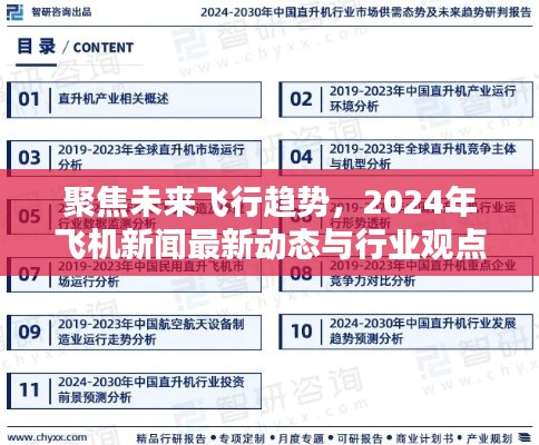 聚焦未來飛行趨勢，2024年飛機(jī)新聞最新動態(tài)與行業(yè)觀點(diǎn)探討