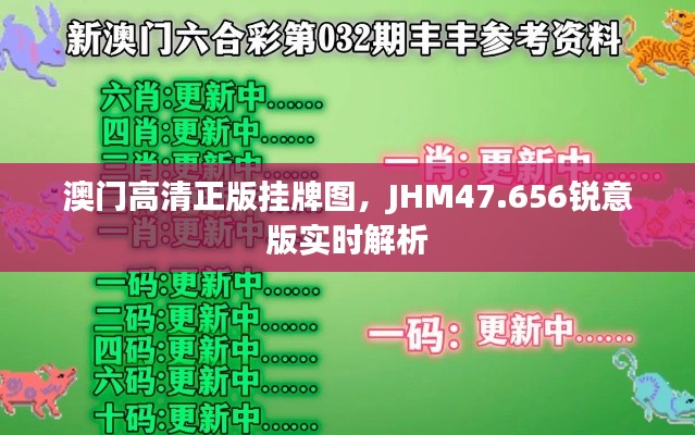 澳門高清正版掛牌圖，JHM47.656銳意版實時解析