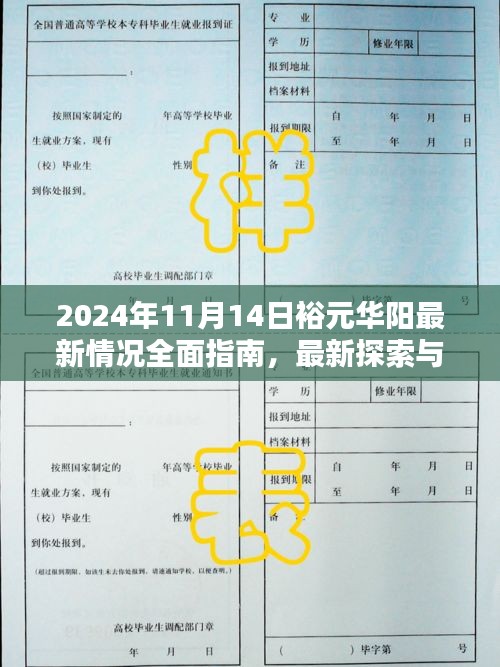 2024年11月14日裕元華陽(yáng)最新情況全面指南，最新探索與資訊