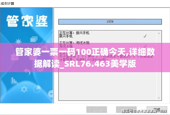 管家婆一票一碼100正確今天,詳細(xì)數(shù)據(jù)解讀_SRL76.463美學(xué)版