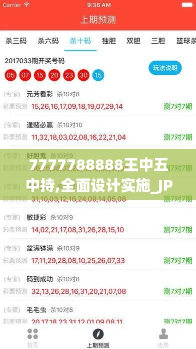 7777788888王中五中持,全面設(shè)計實施_JPZ76.856專業(yè)版