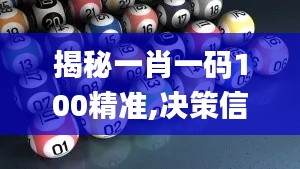 揭秘一肖一碼100精準(zhǔn),決策信息解釋_YKI76.597顯示版