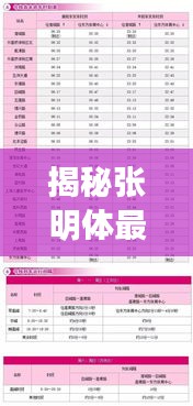 揭秘張明體最新職務(wù)崛起之路，歷史上的11月14日職務(wù)更新回顧