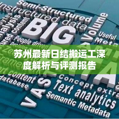 蘇州最新日結(jié)搬運工深度解析與評測報告